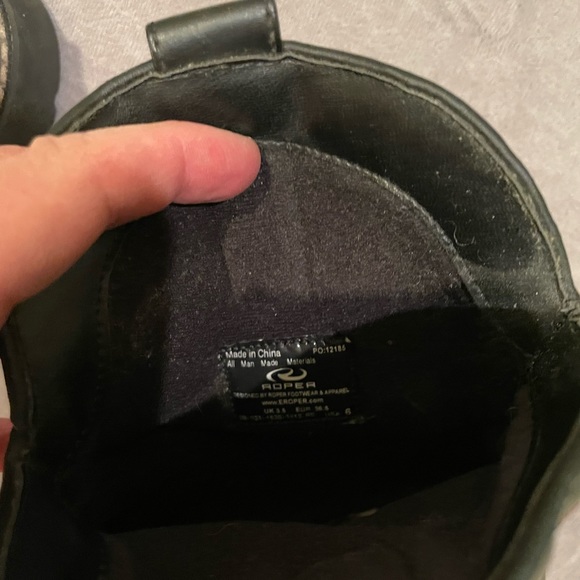 Roper mid height rugged tread boots red size 6 - Picture 8 of 10